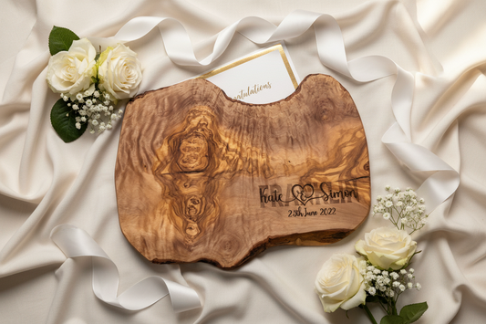 Japanese Oak & Resin Serving Board