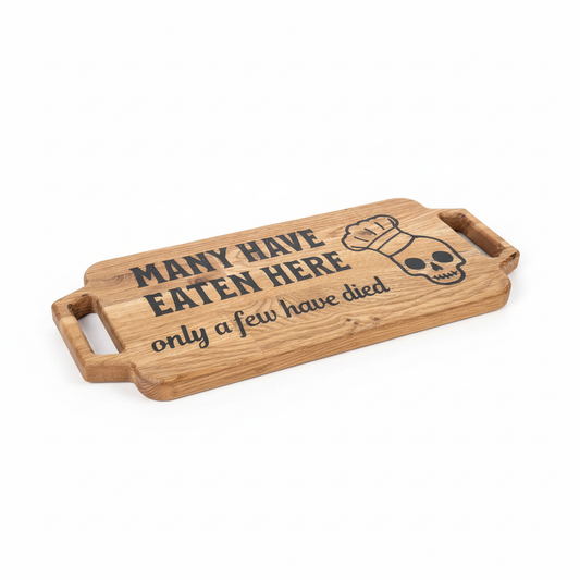 Personalised Wooden Keyring - Custom Text or Logo