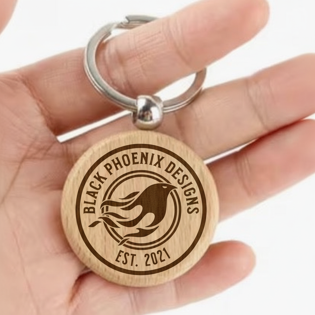 Personalised Pet Photo Round Keyring