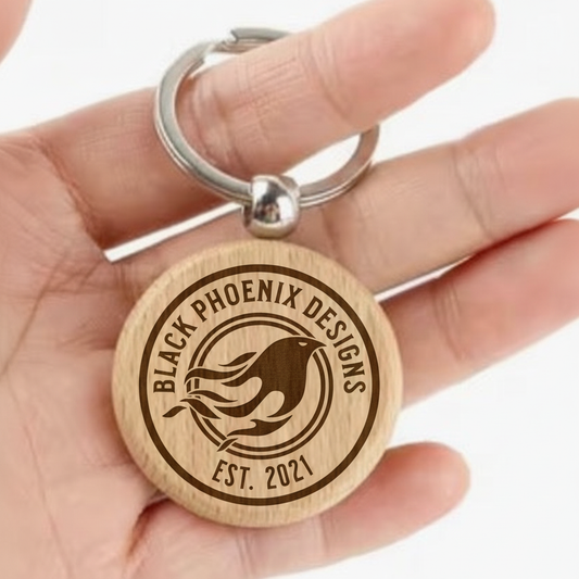 Personalised Pet Photo Round Keyring
