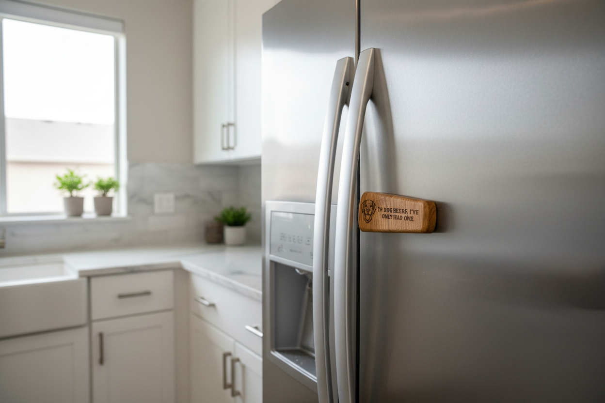 Bottle Opener on Fridge