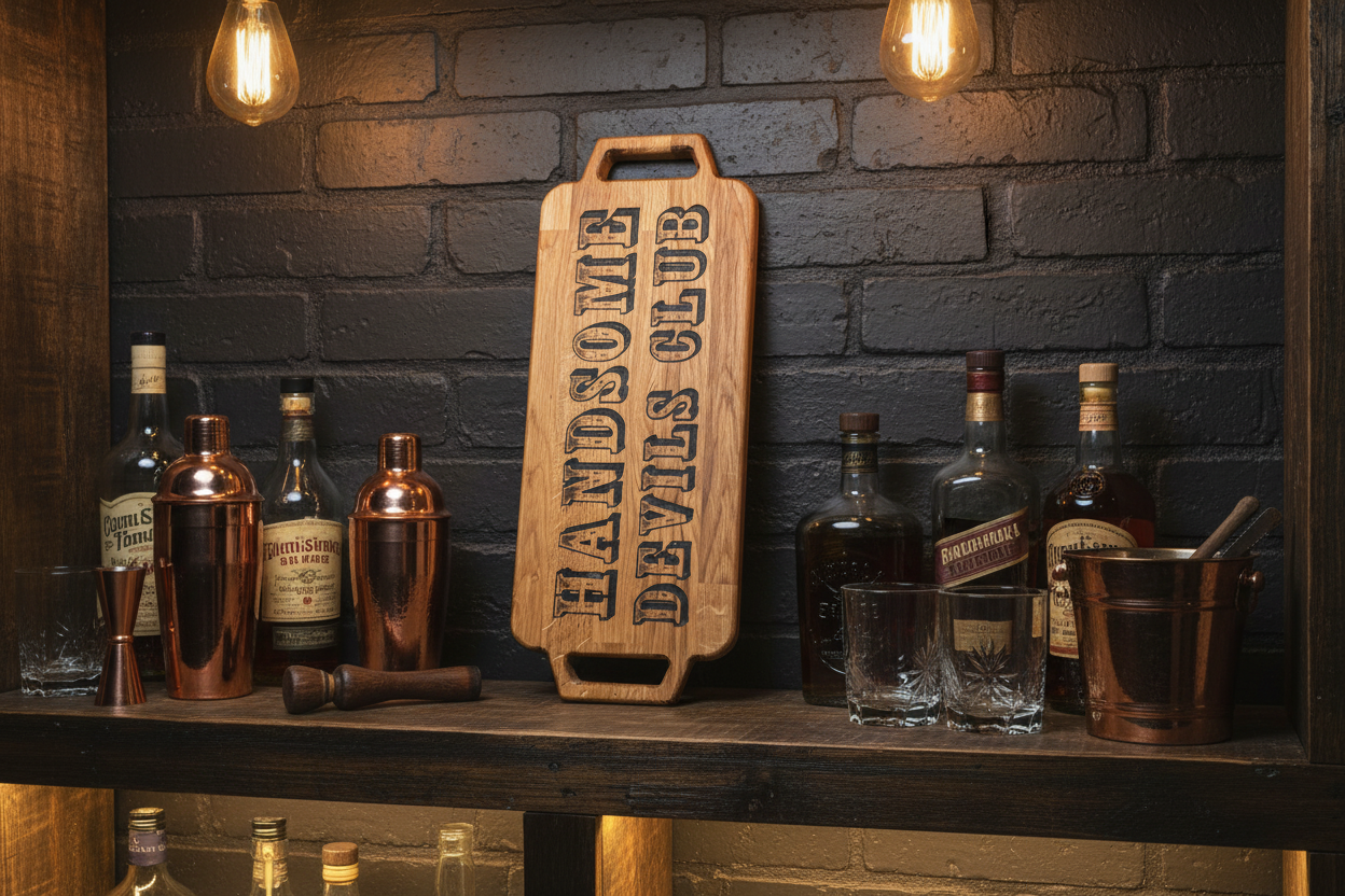 Home bar display