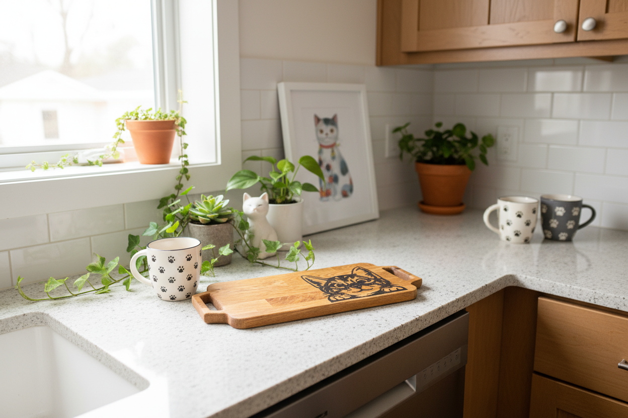 Lifestyle - kitchen display