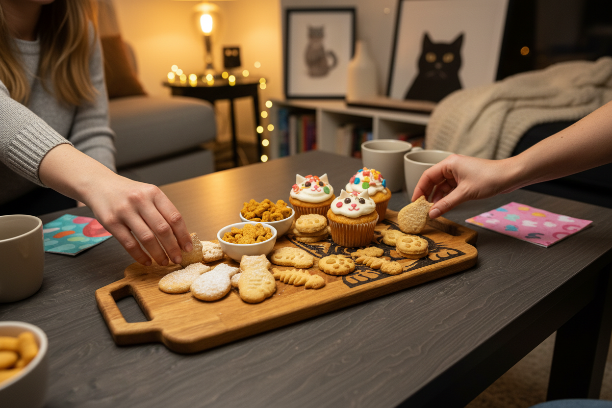 Lifestyle - serving treats